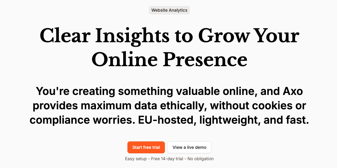 Axo Analytics